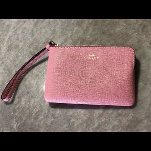 COACH mini wristlet